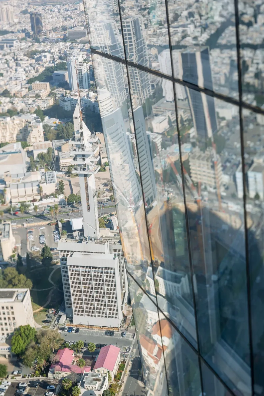 特拉维夫 Azrieli Sarona 双层通风幕墙设计-9