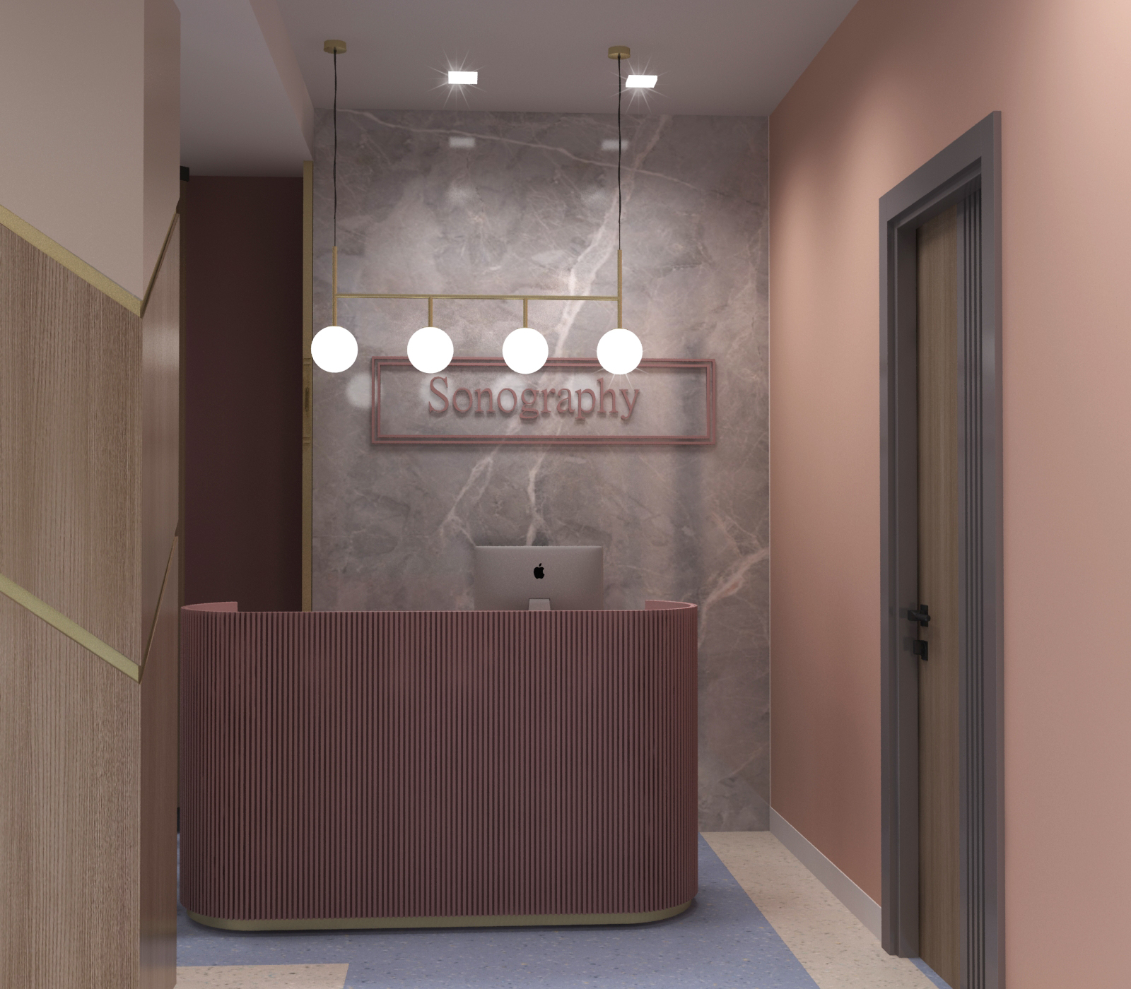 “Erebuni” 妇产科诊所检查室室内设计与规划丨亚美尼亚丨Design_14,Narek Azaryan-6