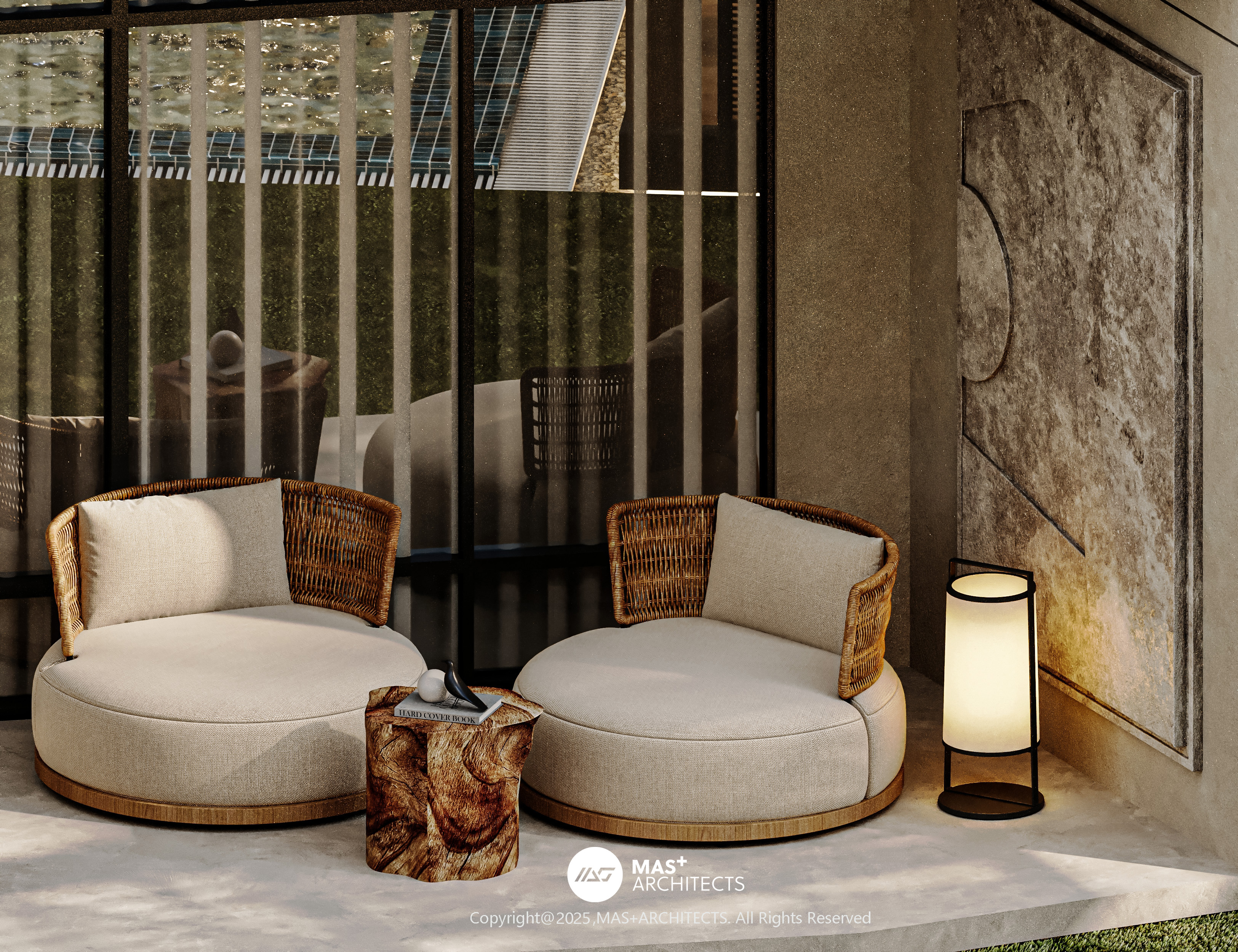 花园景观丨MAS+Architects studio-23