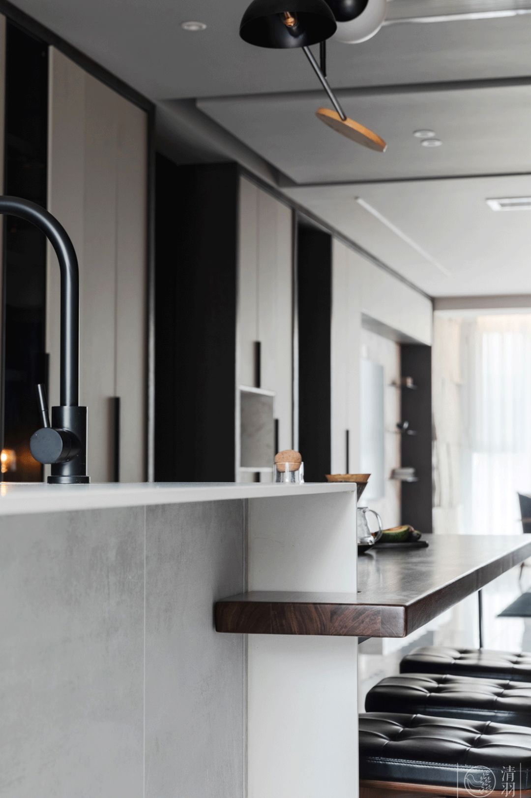 涵舍空间 | 简约而不简单的优雅设计-57