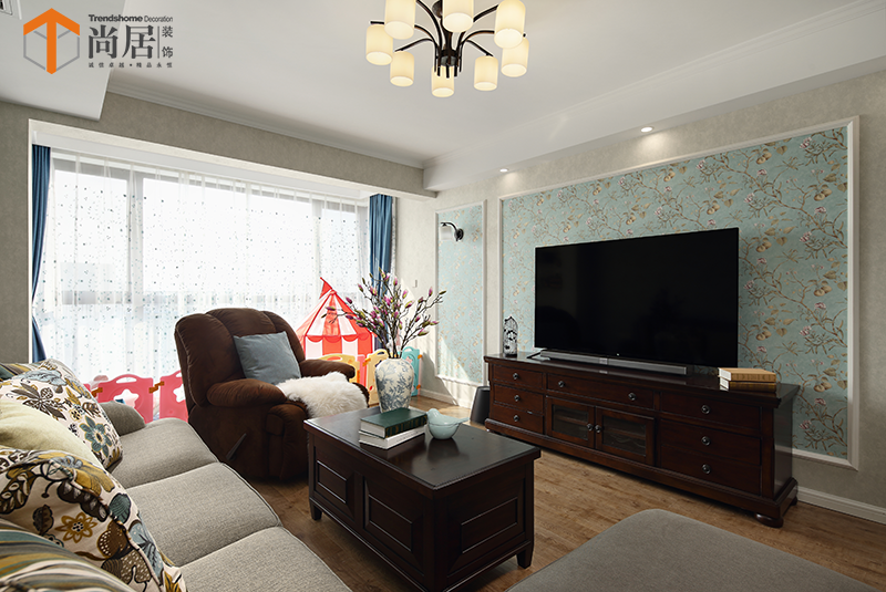 尚居装饰||明通家园||191平||现代美式-10