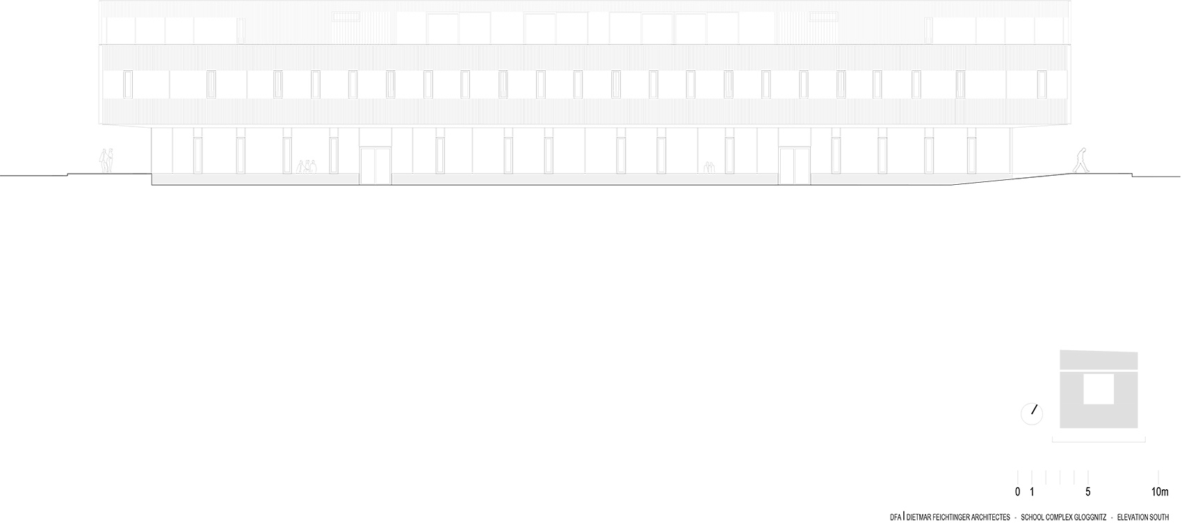 Gloggnitz学校综合体，奥地利 / Dietmar Feichtinger Architectes-100