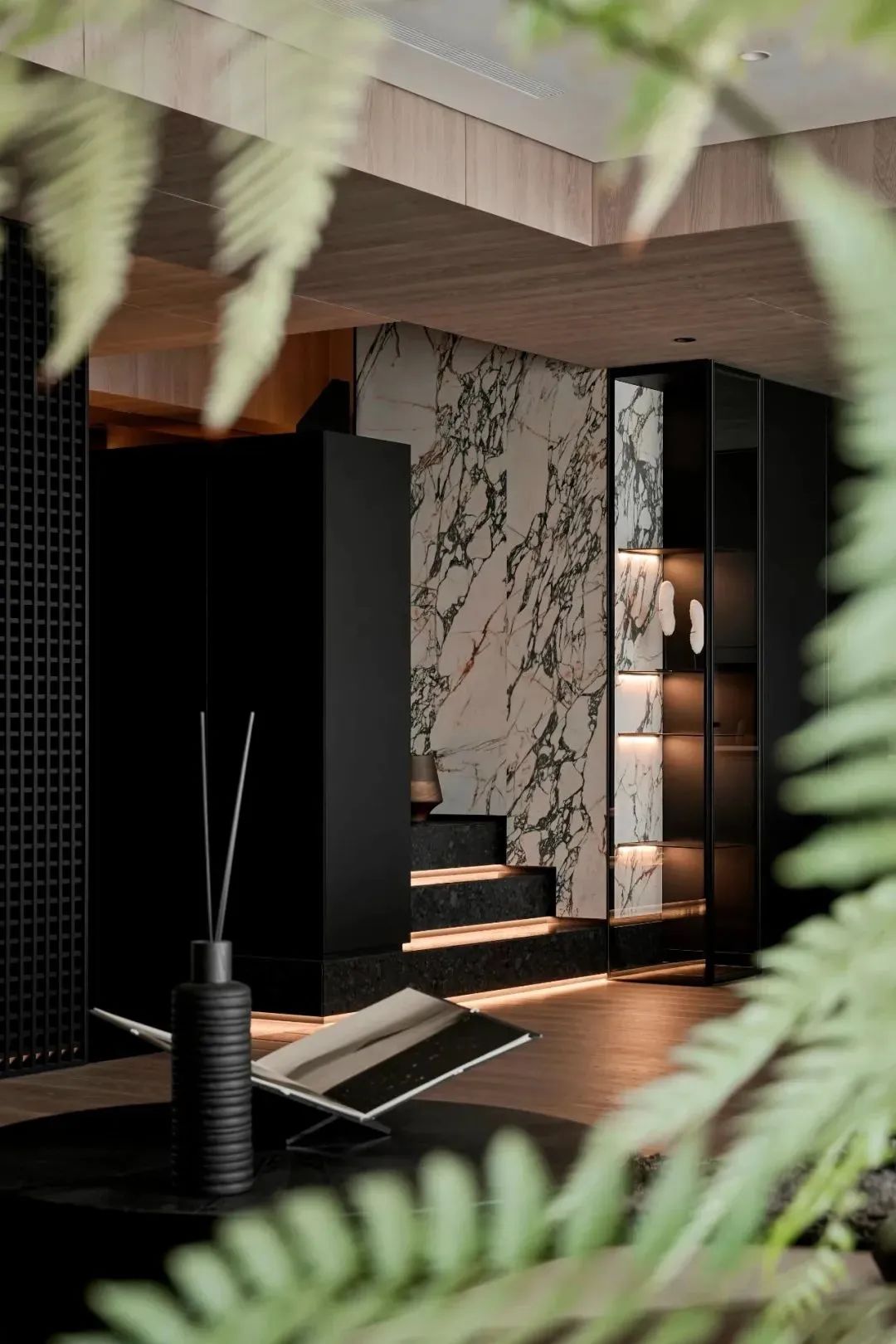 320㎡深色系当代轻奢丨唐忠汉-2