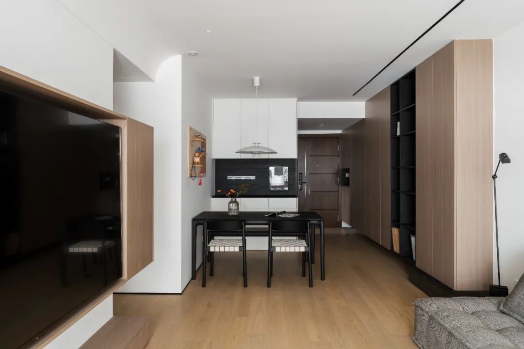 88㎡平层,精装改造原木极简家丨罗利,曹琛-43