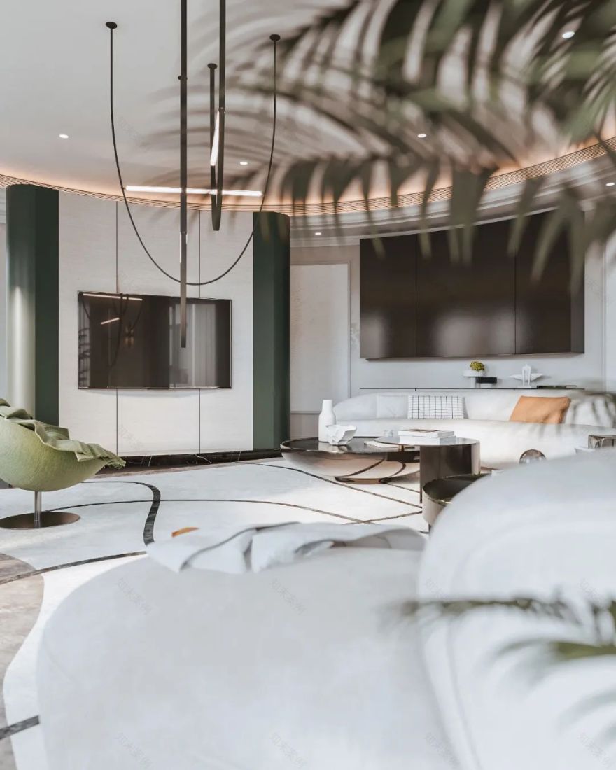 集境设计丨自然光演绎极致浪漫的艺术大宅-4