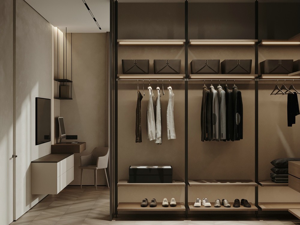 莫斯科125㎡简约风住宅设计 超舒适！-5