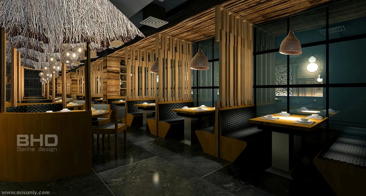 广西南宁原始部落火锅餐厅/刘魏诚 - 米尚丽零售设计网 MISUNLY- 美好品牌店铺空间发现者-7