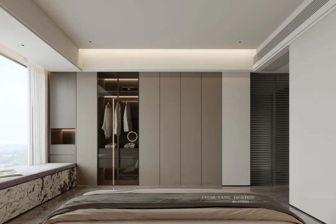 韩东府现代轻奢风家居设计丨九木堂设计-35