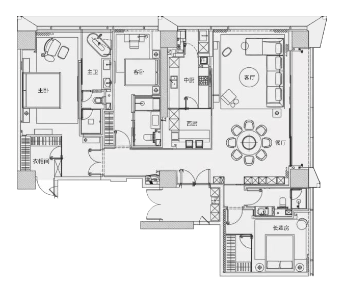 深圳富通·九曜公馆丨中国深圳丨真工设计,LWMA 李玮珉-79