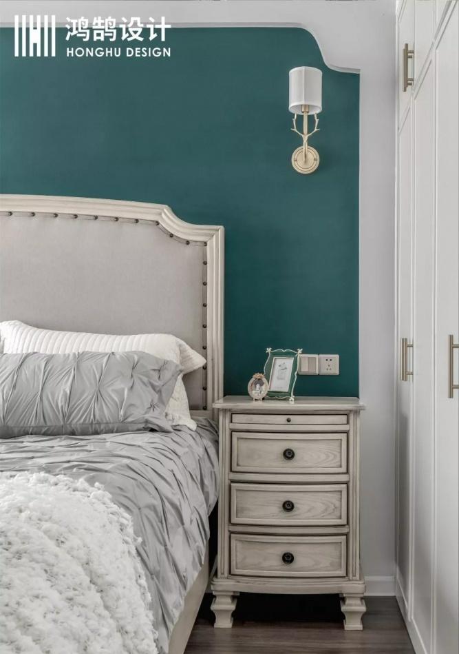 芜湖鸿鹄设计 · 美式婚房 · 国贸天琴湾 · 100 平-28