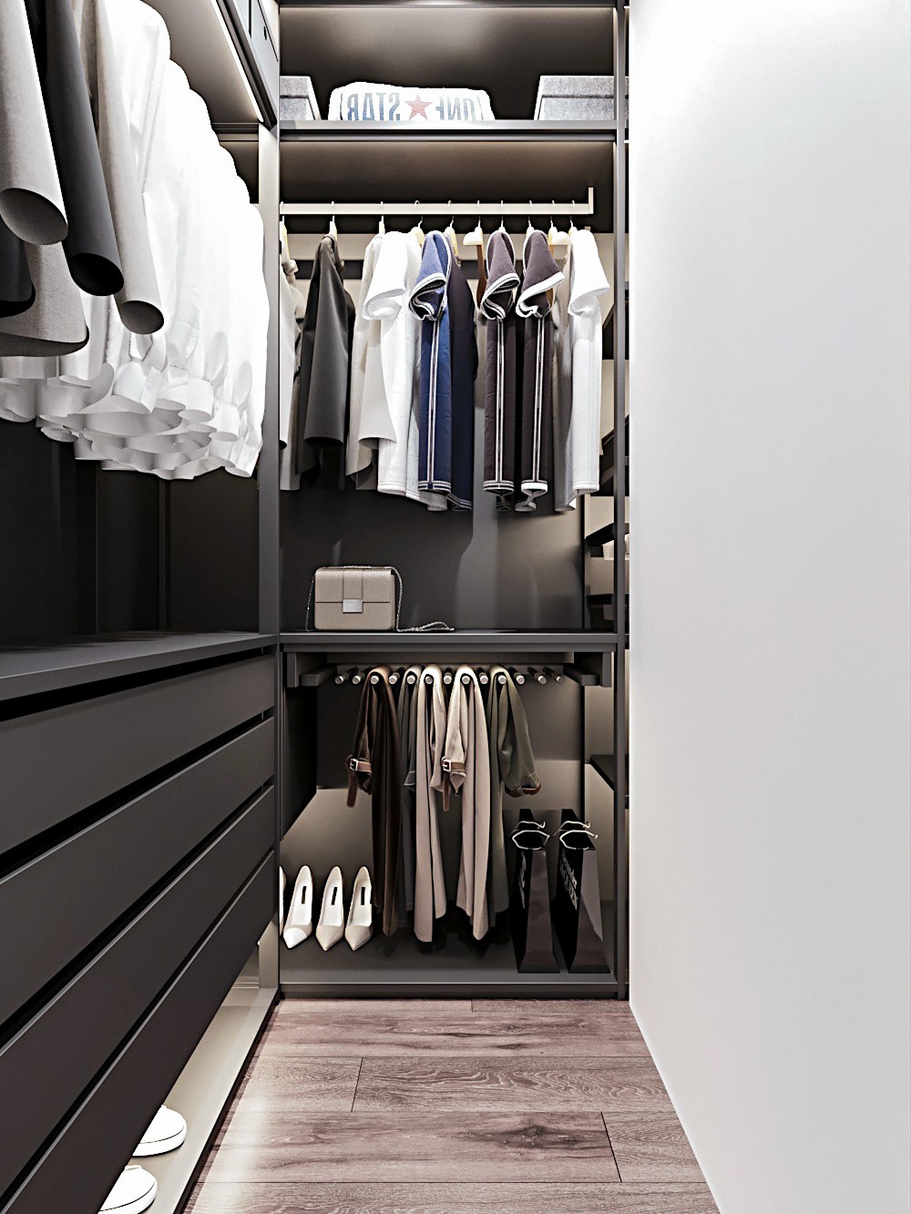 乌克兰 现代简约风公寓设计-36