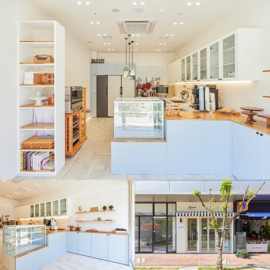 8 坪韩式家居风烘焙店 温馨空间设计-1