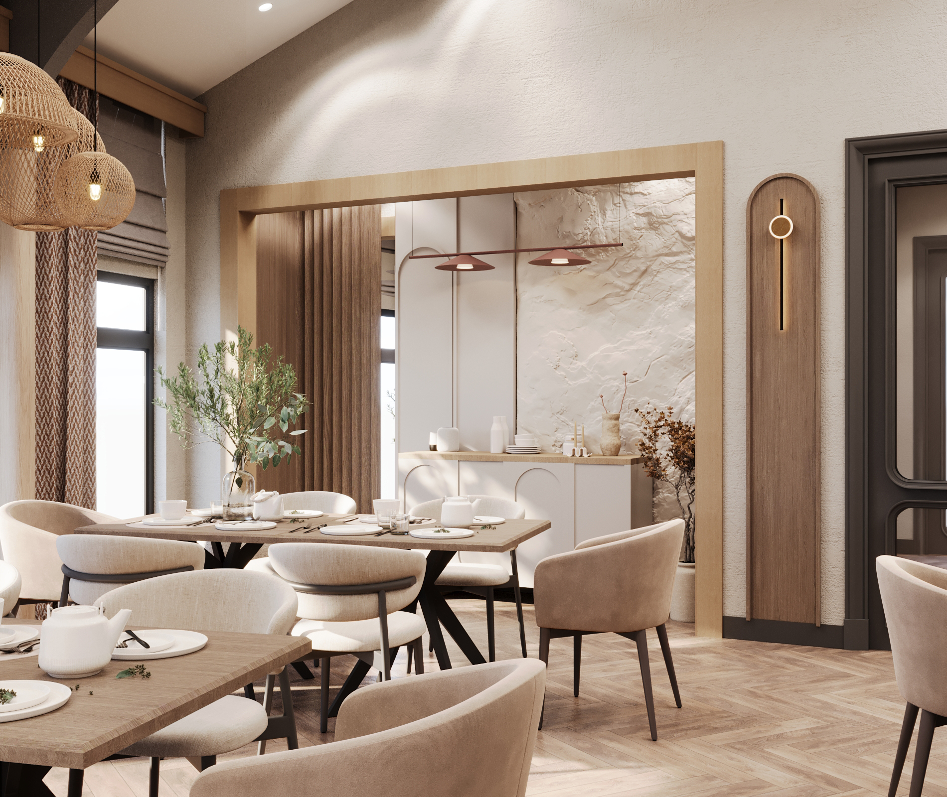 160平方米餐厅室内设计丨亚美尼亚丨Design_14,Narek Azaryan-6