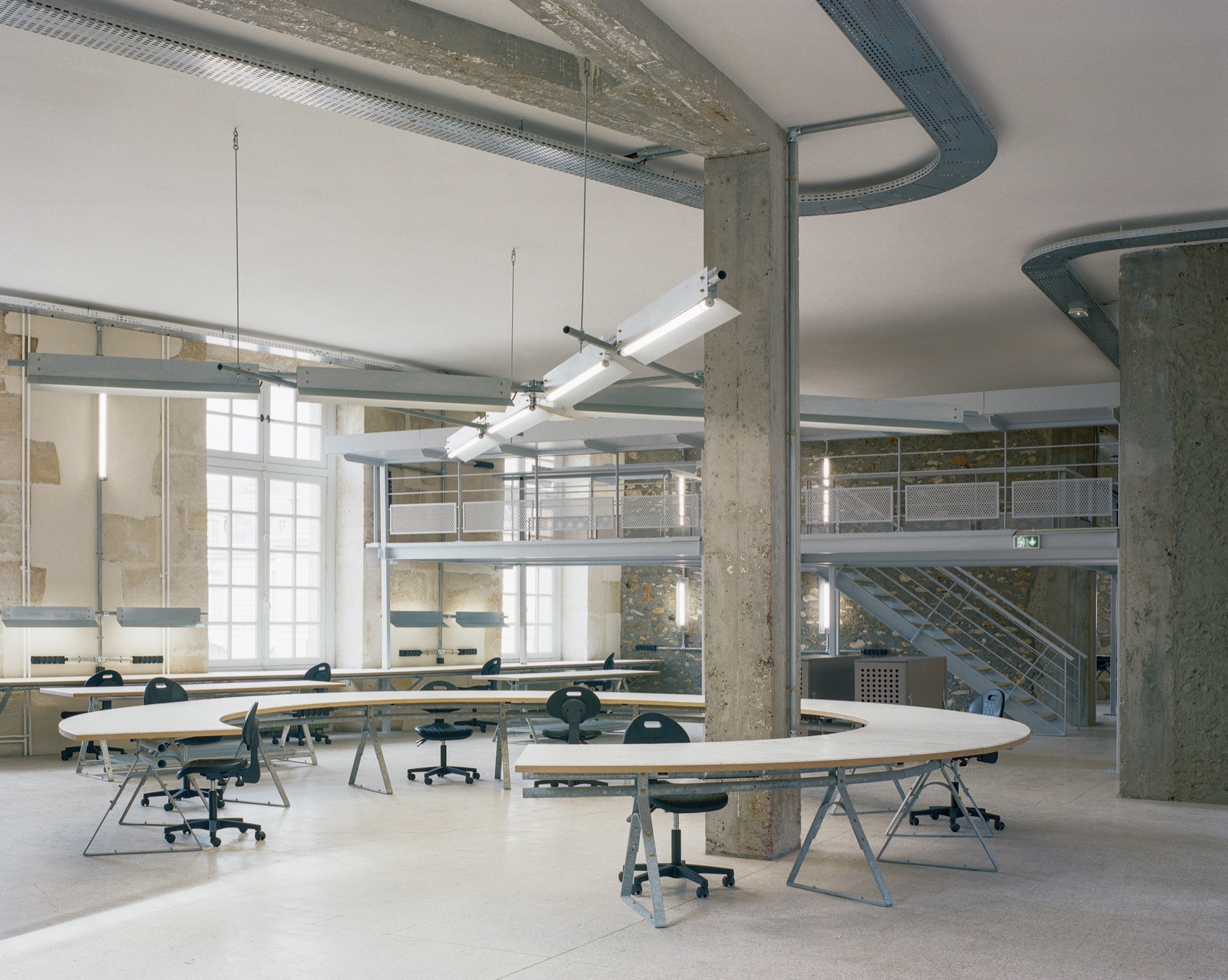 凡尔赛国立建筑学院工坊翻新丨法国丨minuit architectes-9