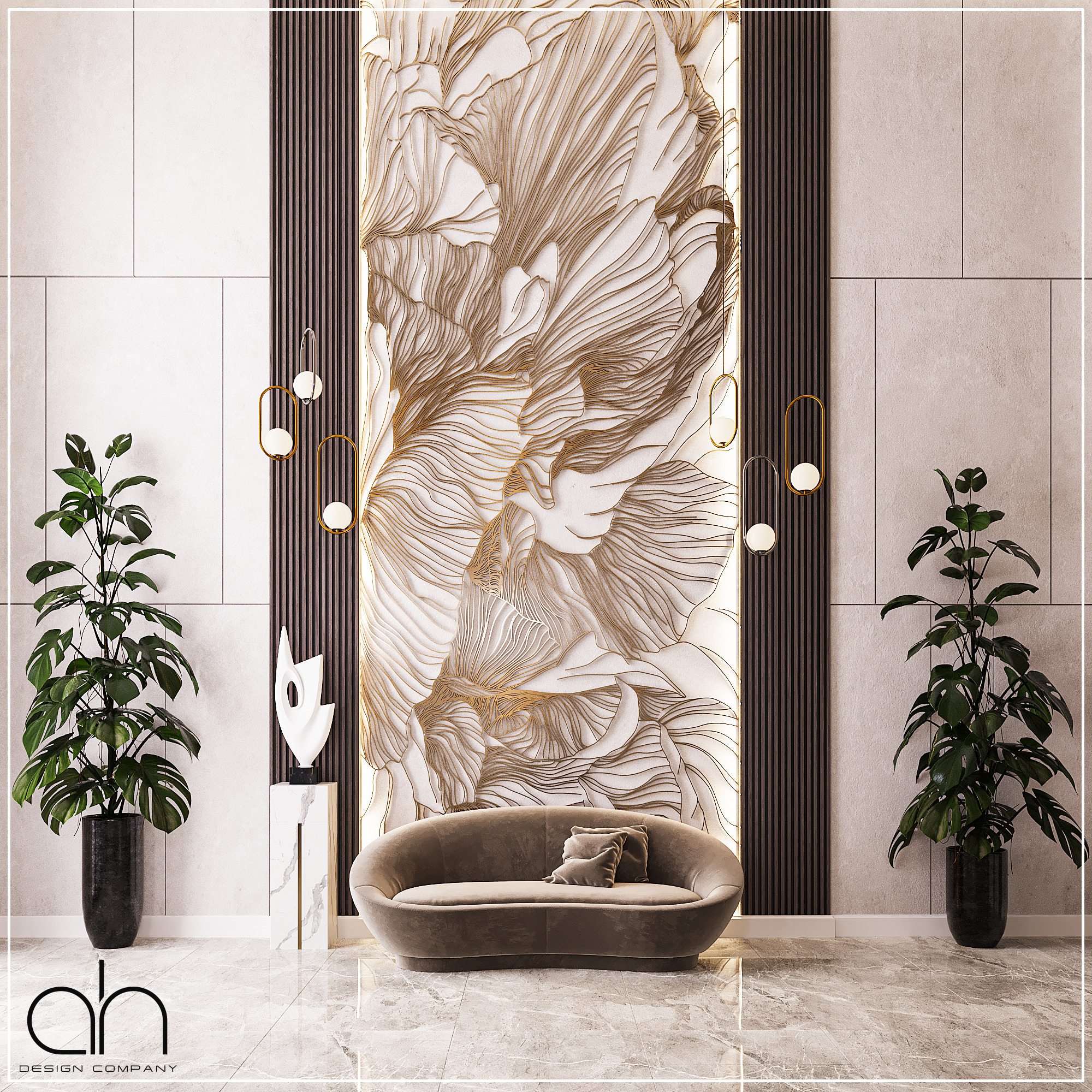 İnterior design of the apartment entrance-3