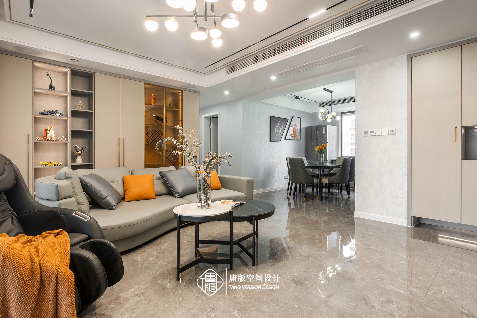 科技城望云山平层住宅案例丨中国苏州丨苏州唐版空间设计-13