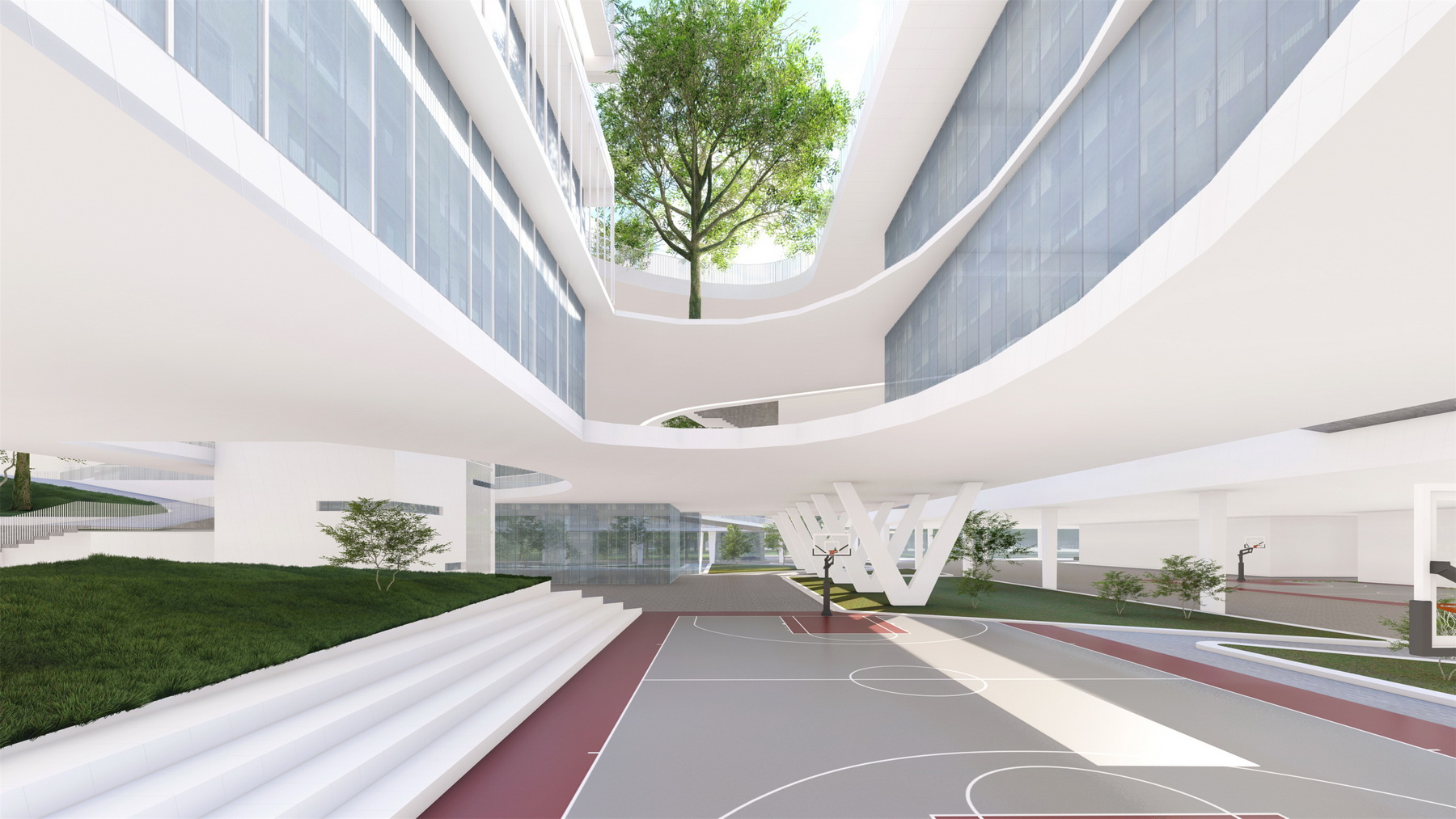 深圳市第三十三高级中学新建工程丨中国深圳丨上海华都建筑规划设计有限公司（HDD）-53