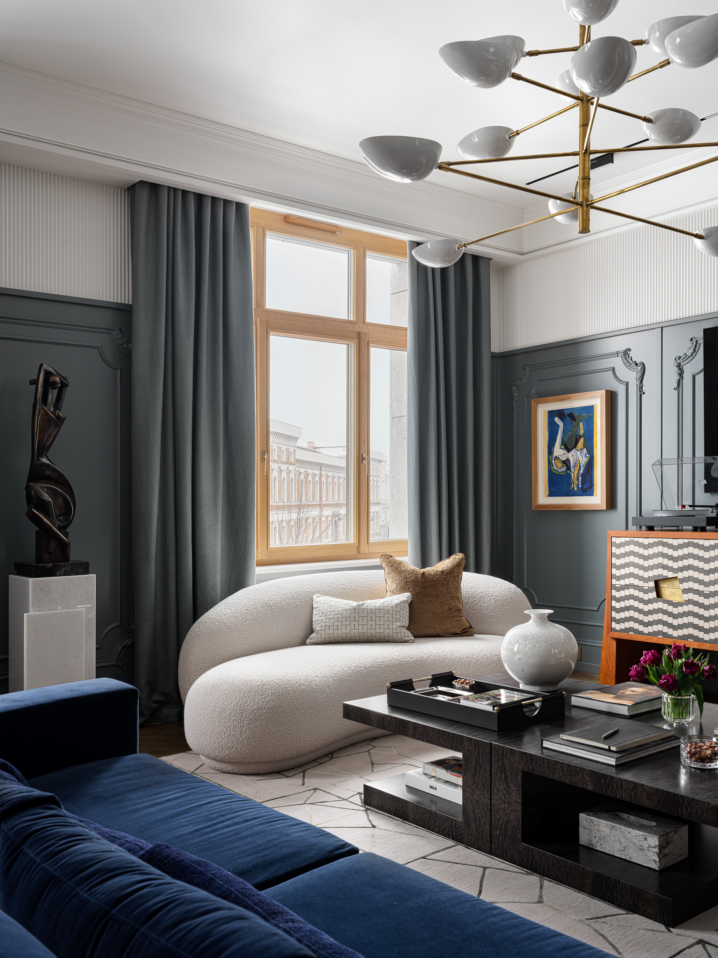 彼得堡市中心公寓室内设计丨安娜·祖耶娃-6