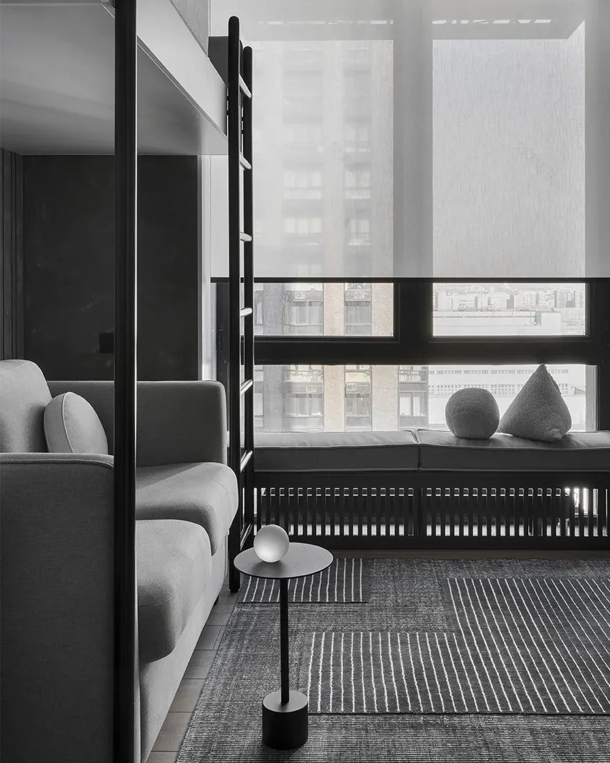 67平米家庭公寓室内设计丨俄罗斯莫斯科丨Дарья Максимова,Ася Анциферова-42