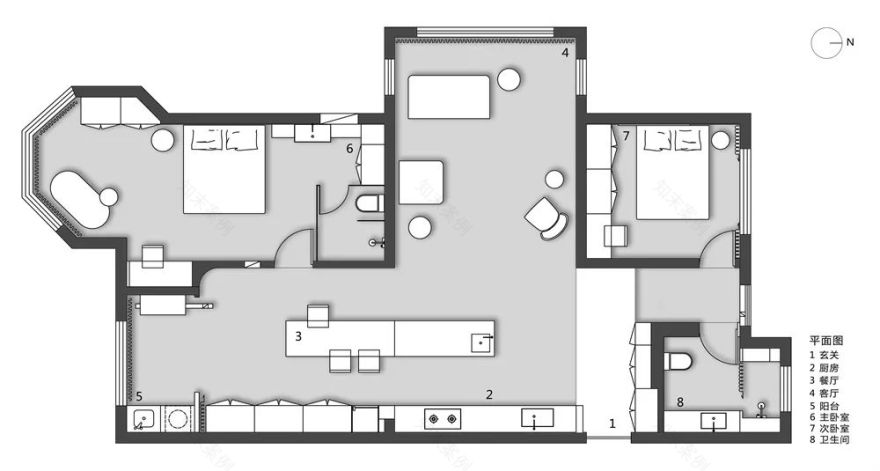等光来 | 极简白色空间的诗意设计-57