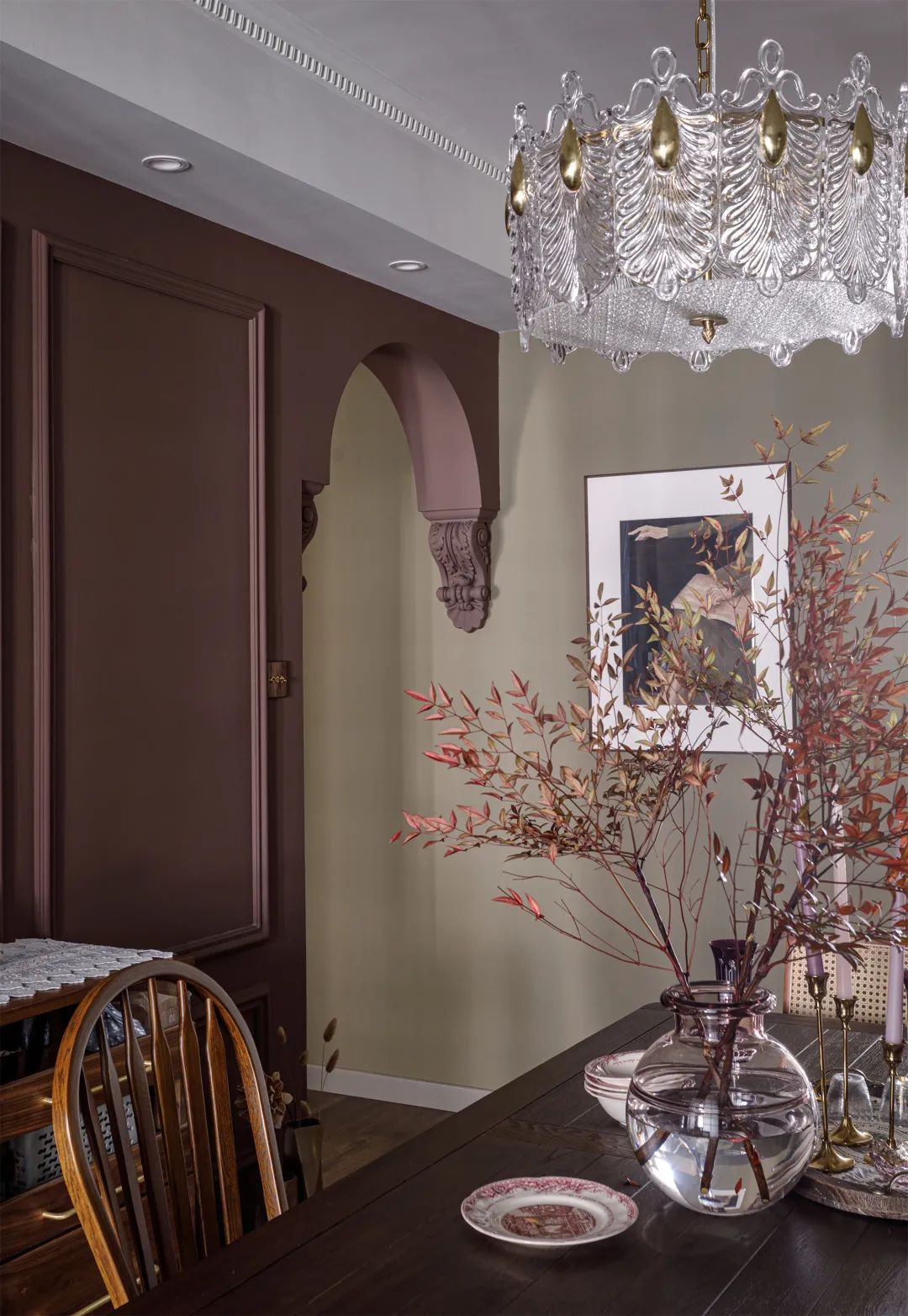 复古混搭三居丨中国北京丨诃子-47