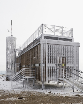 捷克 Sněžka 山顶木制环保建筑