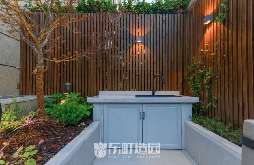 上海 70㎡中式庭院 | 枯山水涟漪映罗汉松-17