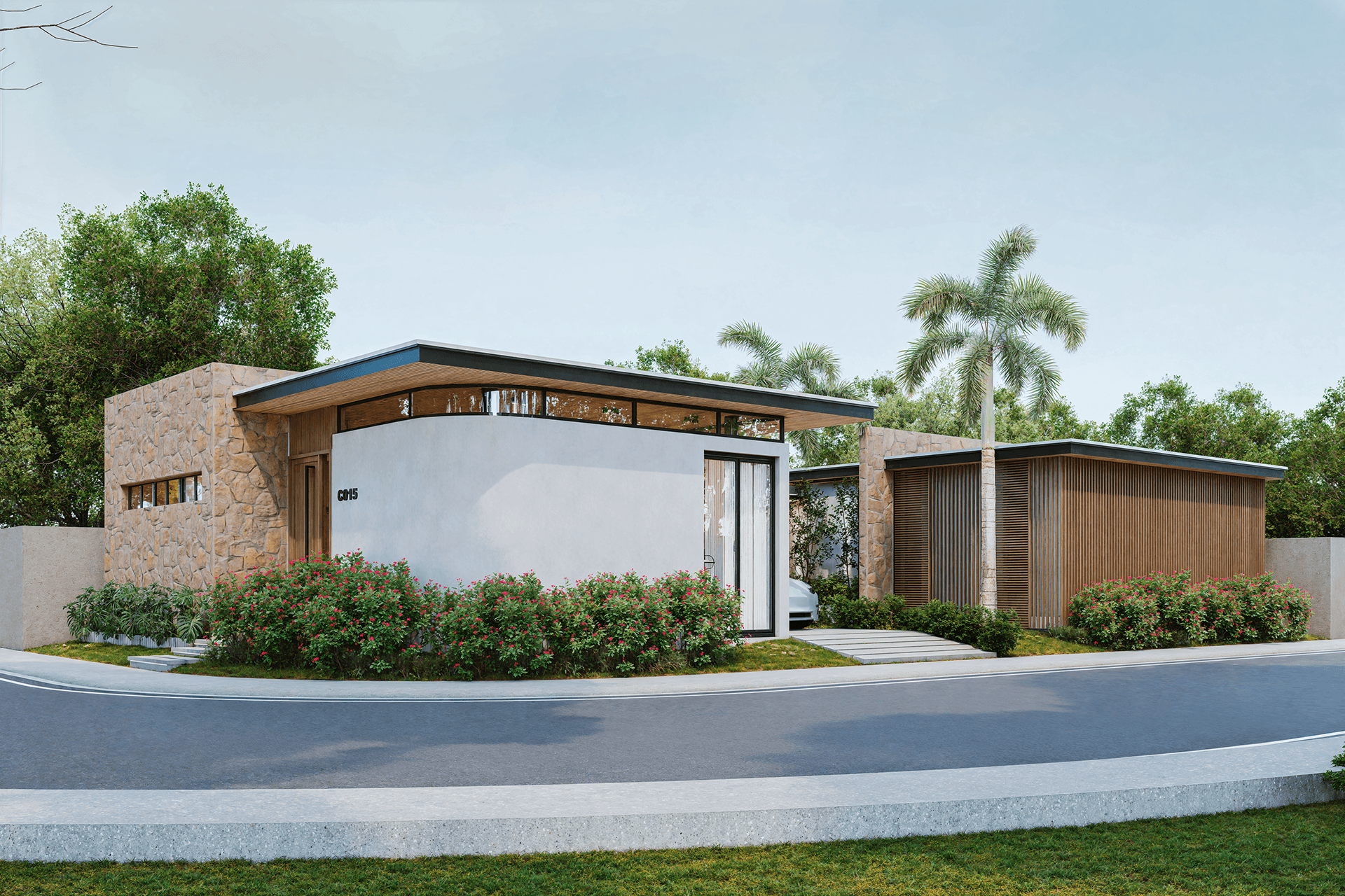 别墅庭院丨ARQ. E. TEJADA-12