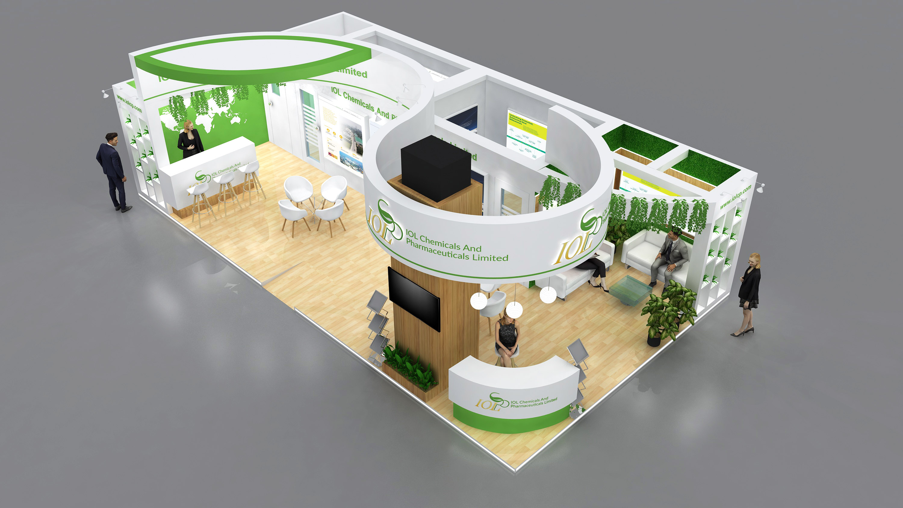 IOL 11X6M STALL DESIGN IN DELHI-7