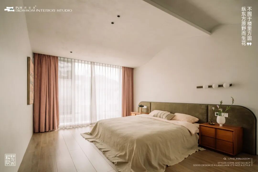 楼房花朵INBLOSSOM|私宅实景案例|舜山府240㎡自然侘寂《本质触觉》-59