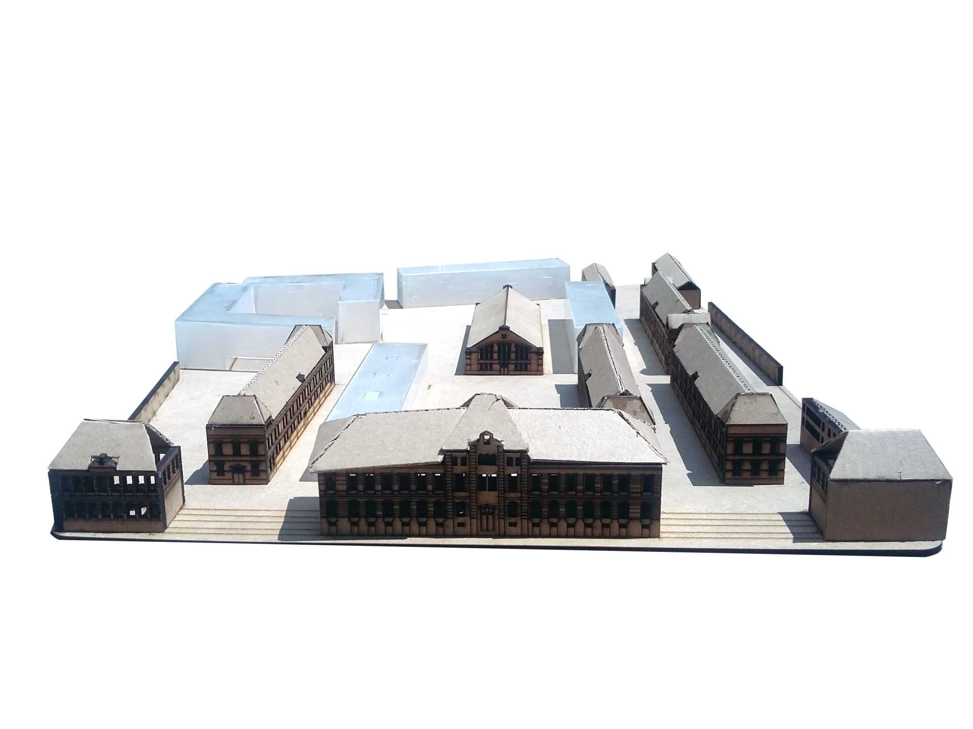 “Crown Barracks”从军事营房到大学校园改造丨比利时-86