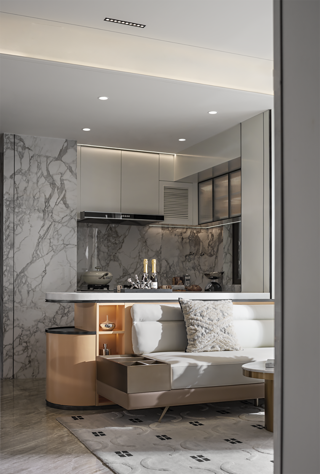深圳鸿荣源观城样板间丨中国深圳丨太谷形上-132