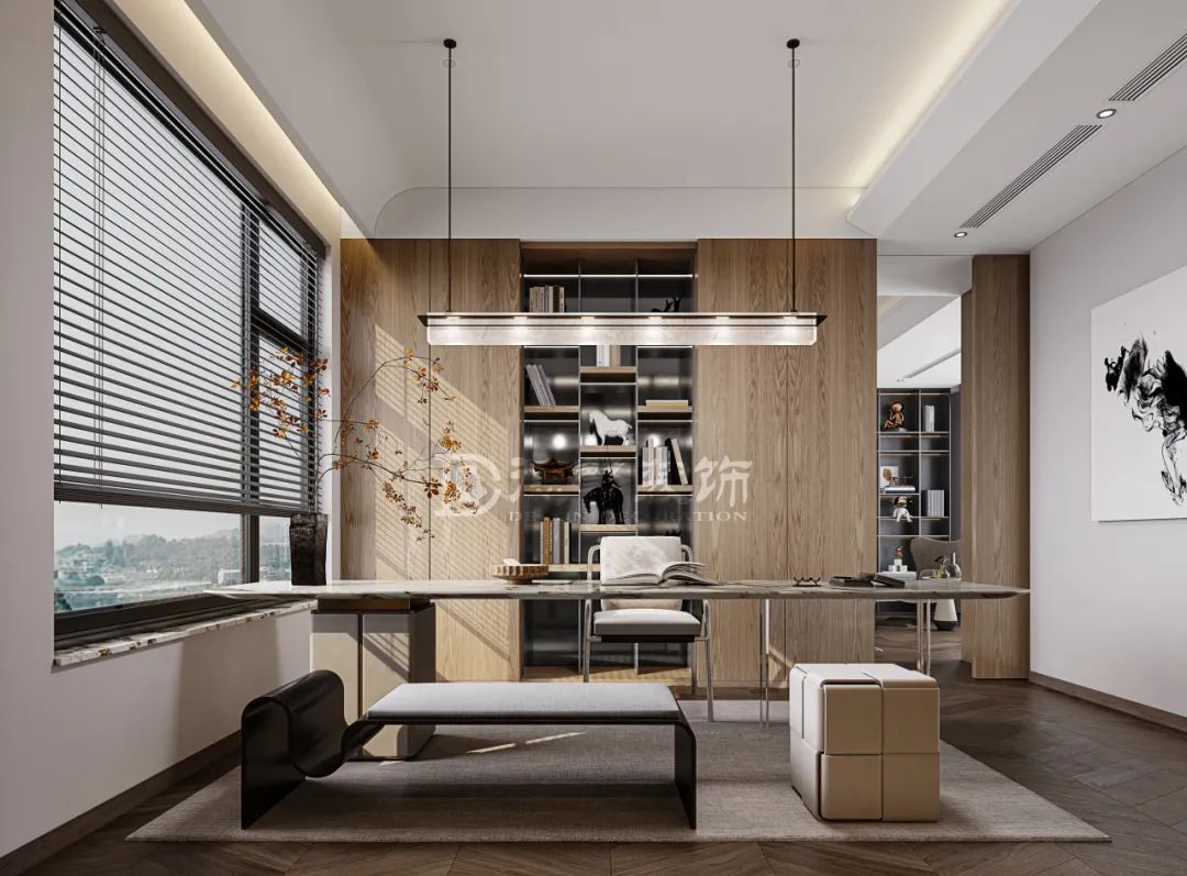 金地香山湖阅风华 · 现代轻奢别墅设计丨汤志华,周海铭-30