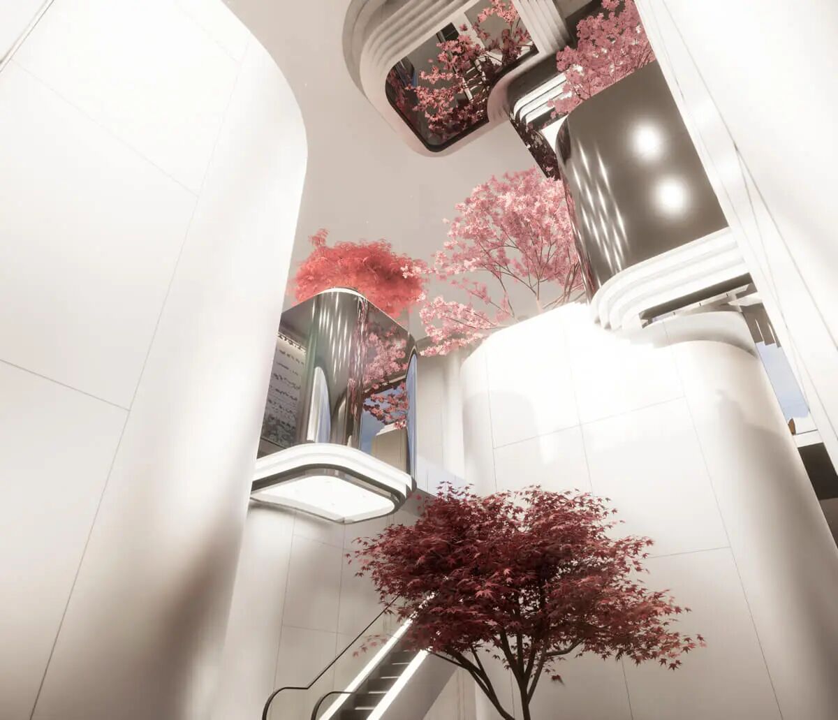 京东 JD 深圳总部丨中国深圳丨室内建筑师王晓蒲,建筑设计师奥雷舍人等-49