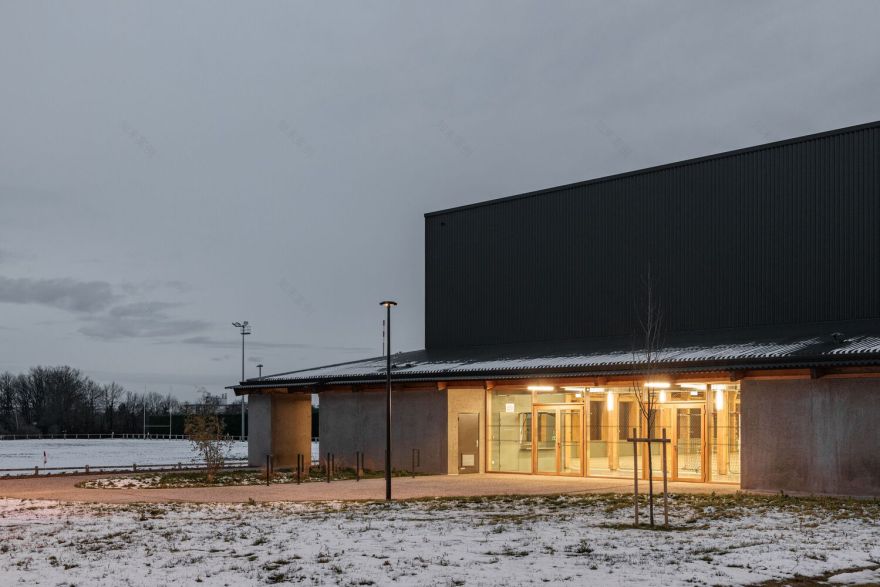 法国体育文化大厅丨连接建筑-27