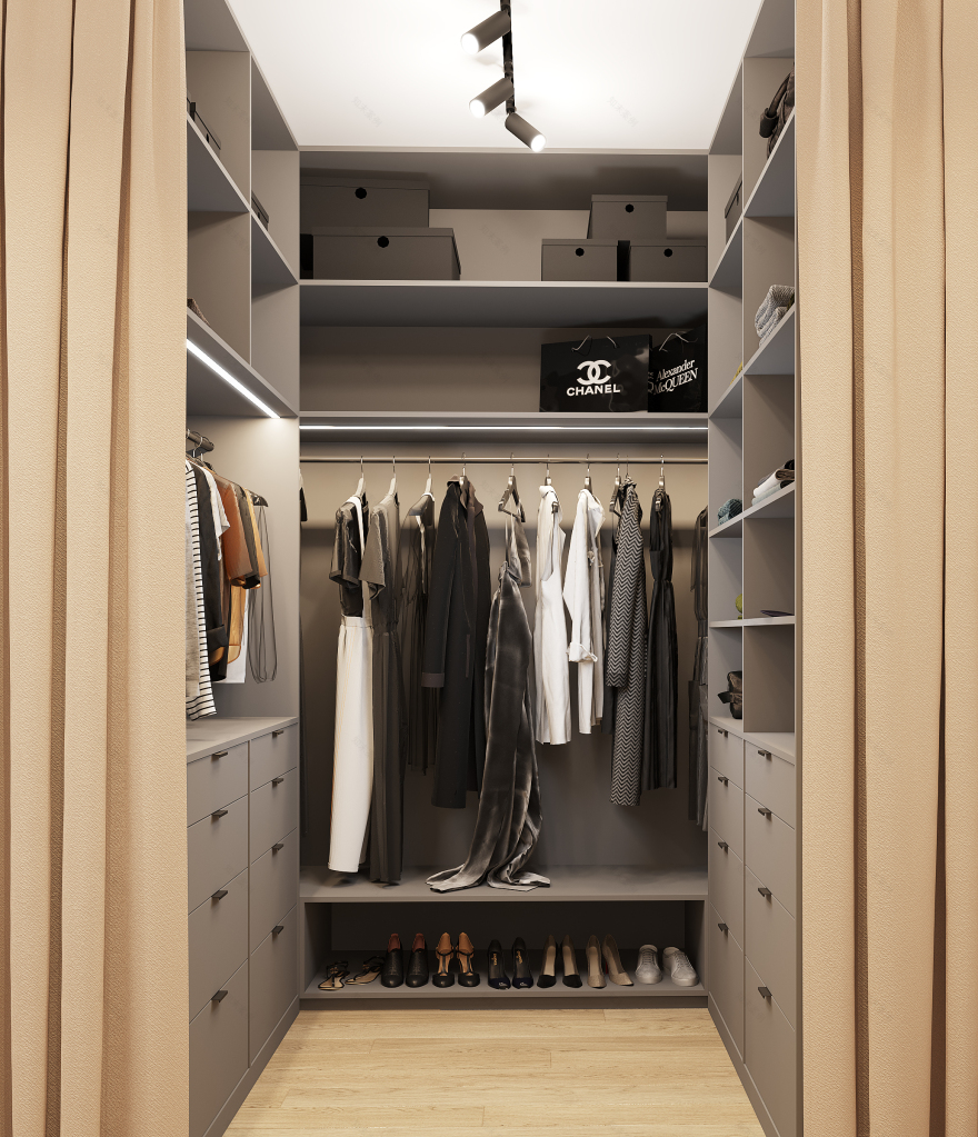 黑色版房屋室内装饰丨Golub Architects-65