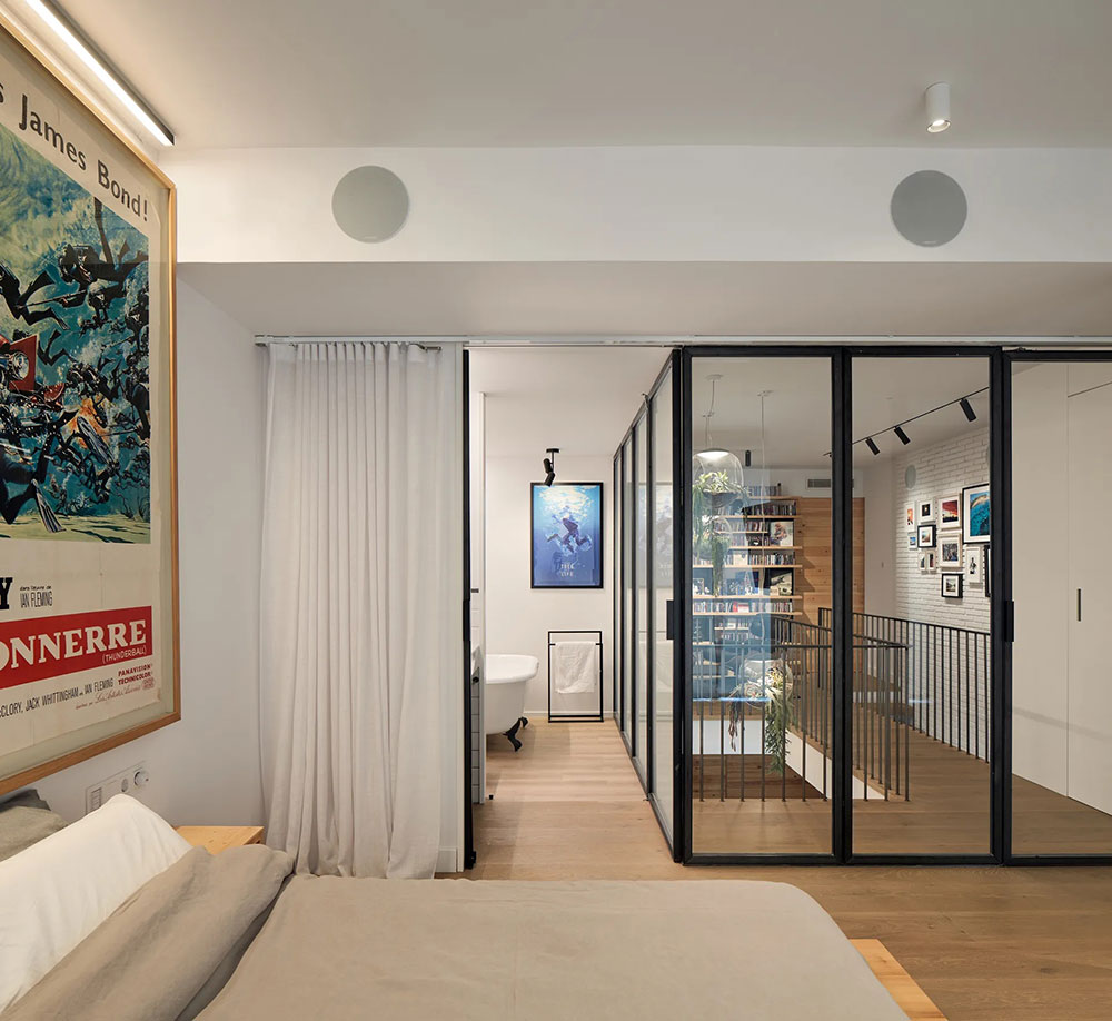 巴塞罗那四层艺术家住所，打造城市中的宁静绿洲-10