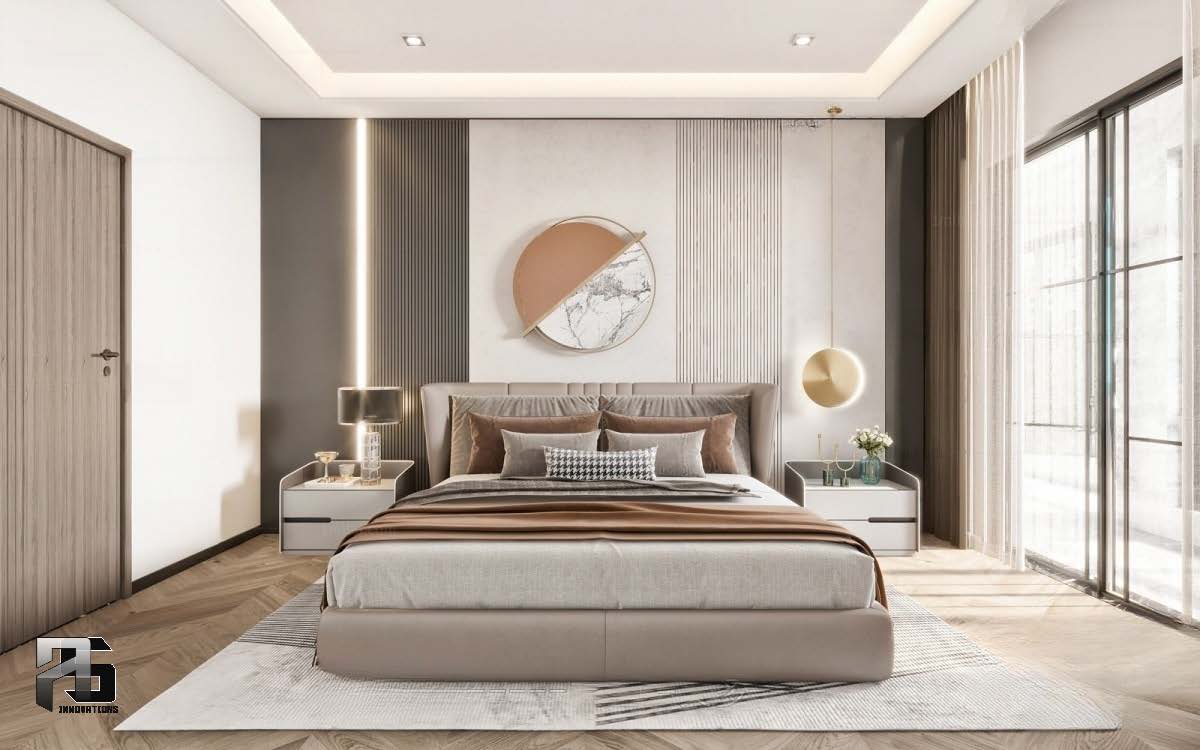 Bedrooms 3d modern styles-6