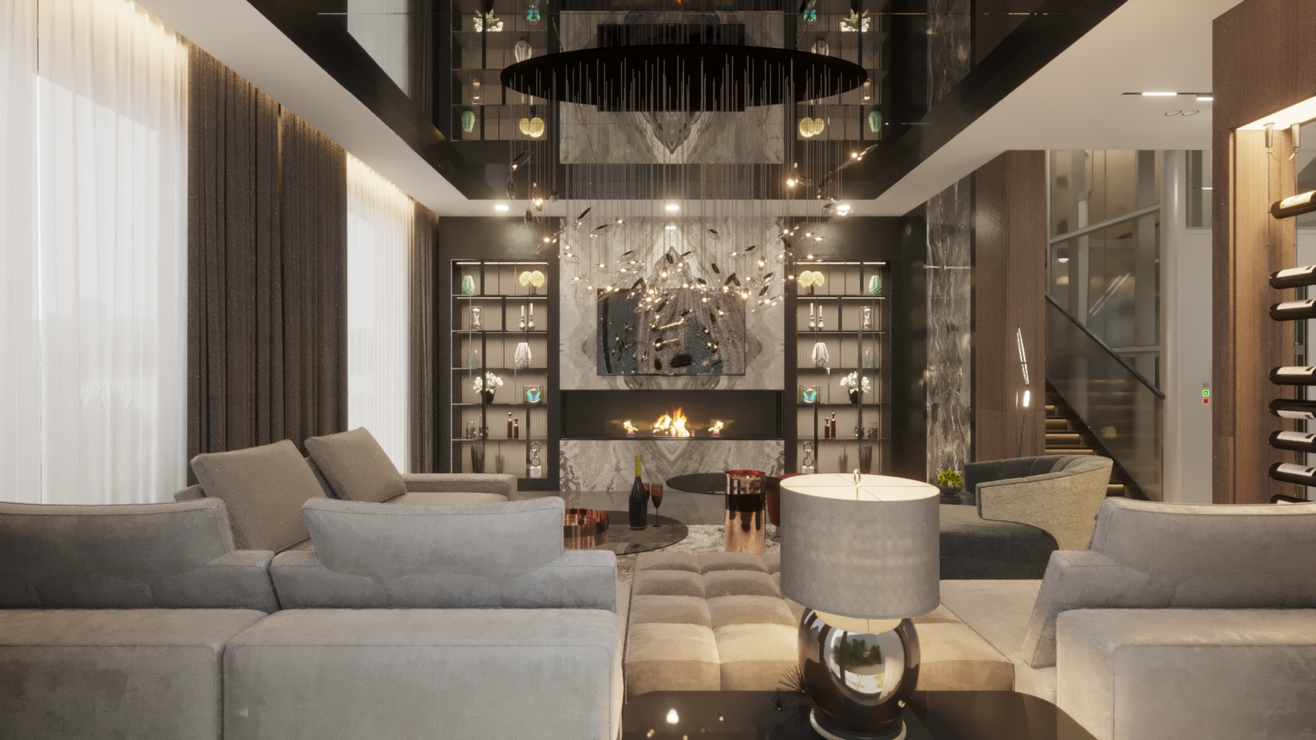 Villa Reception & Kitchen-3