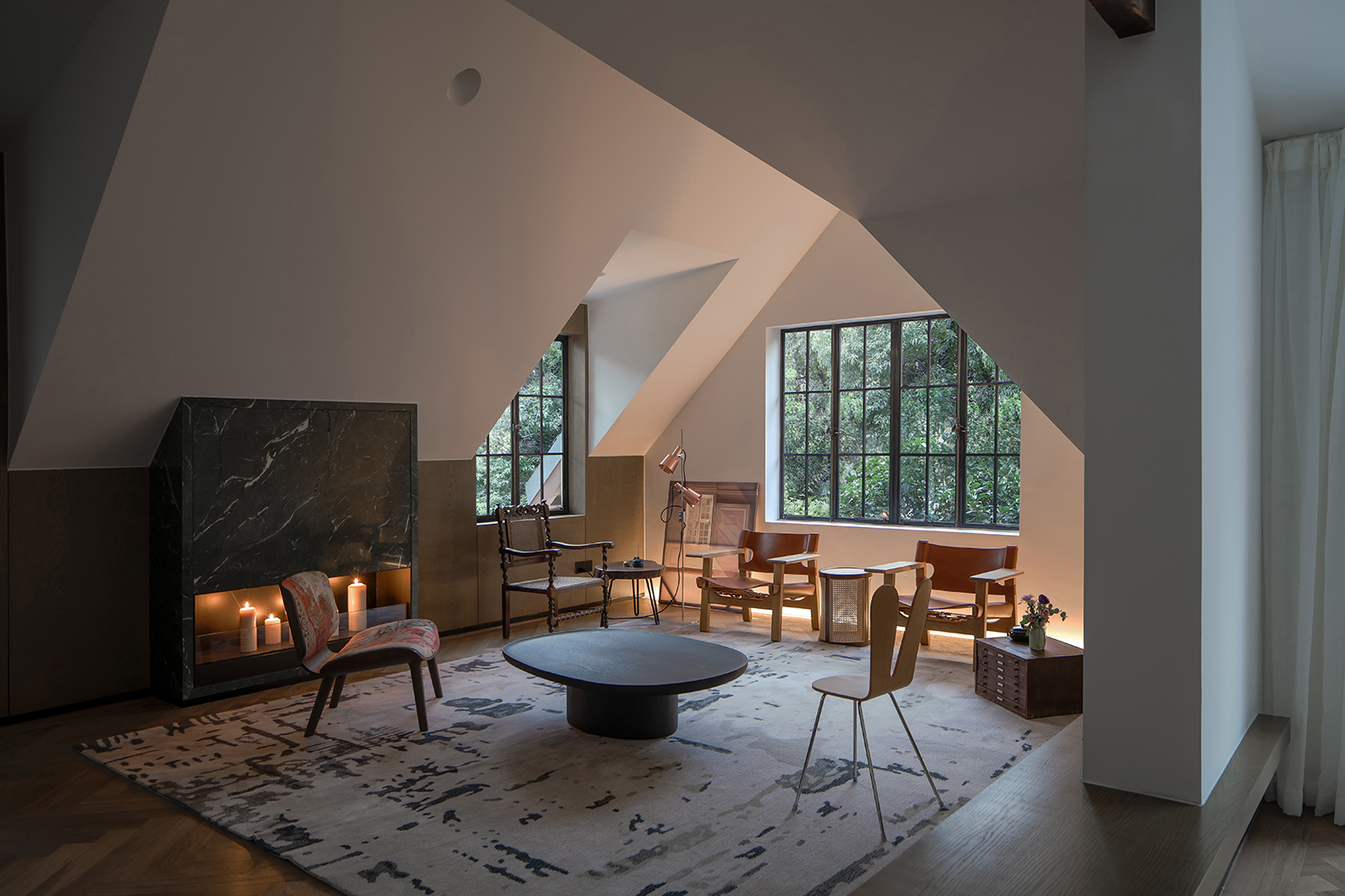 麓溪半岛顶跃样板房丨中国重庆丨继景设计,万华装饰中心-87