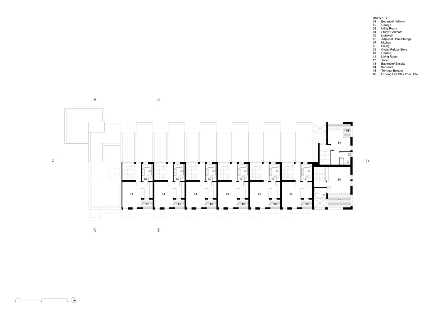 Dexter Moren Associates 打造现代家庭住宅典范——Peel Place-43