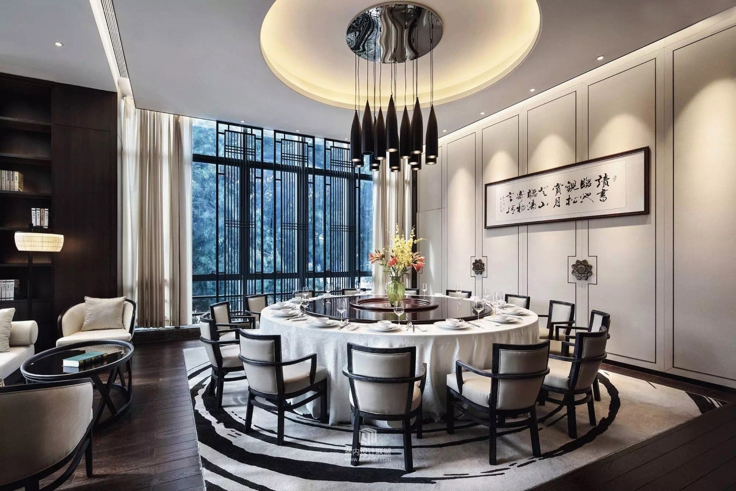 深圳海外装饰设计--健康“禅意”会所-50