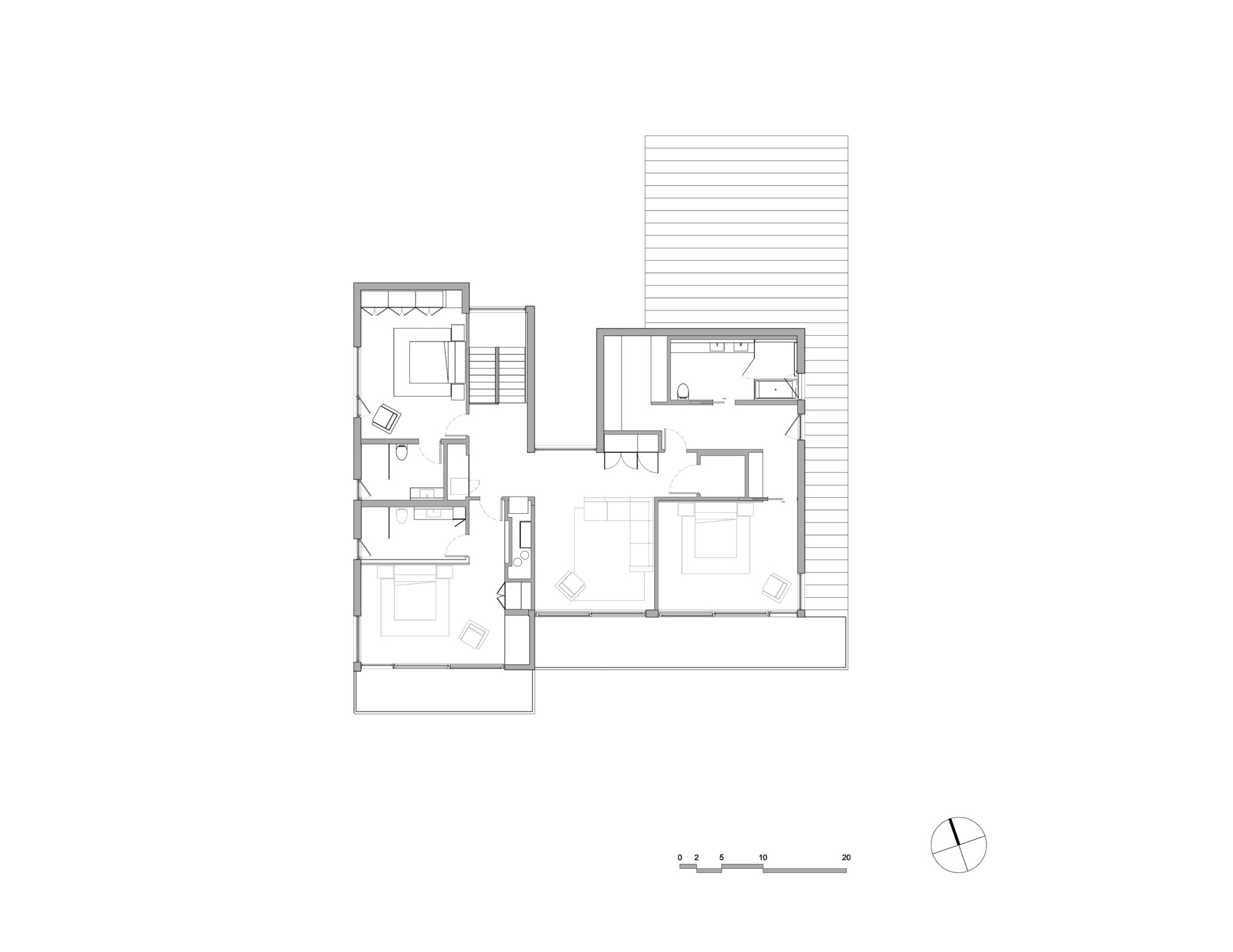 间歇居所或休憩住所丨加拿大丨MU Architecture-44