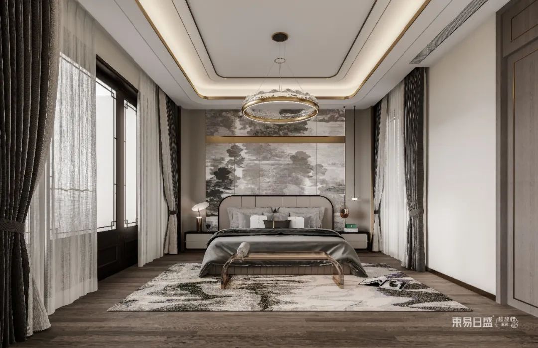 清韵东方 · 550㎡新中式风格别墅设计-47