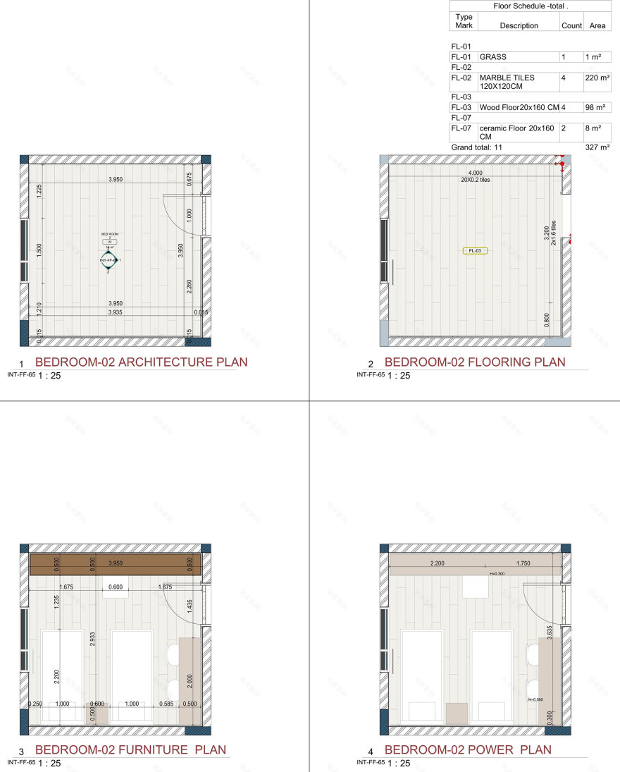 艺术风格的别墅图纸丨沙特阿拉伯吉赞丨PROP & AERMES ARCHITECTS-43