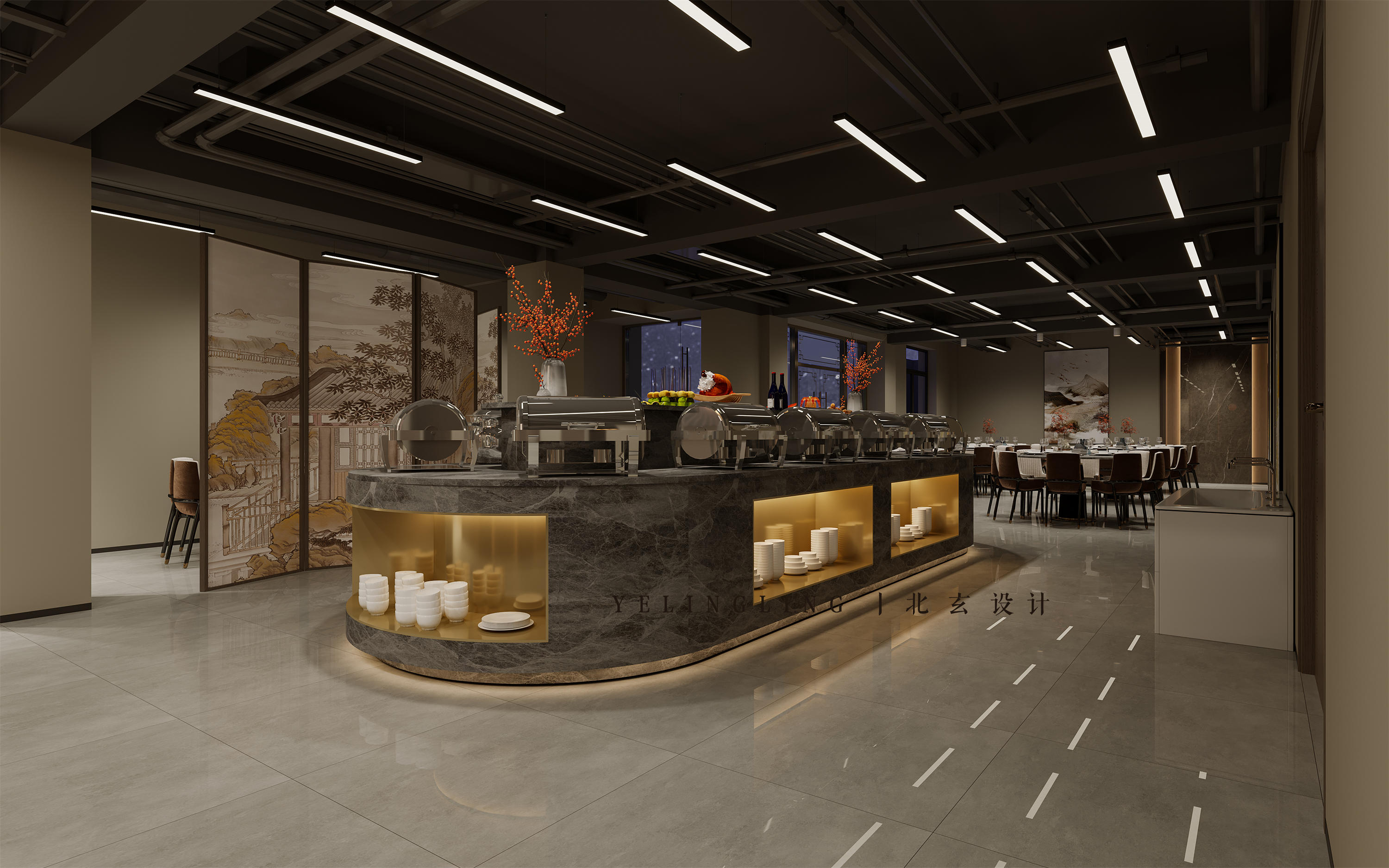 办公室设计案例丨一站式酒店-5