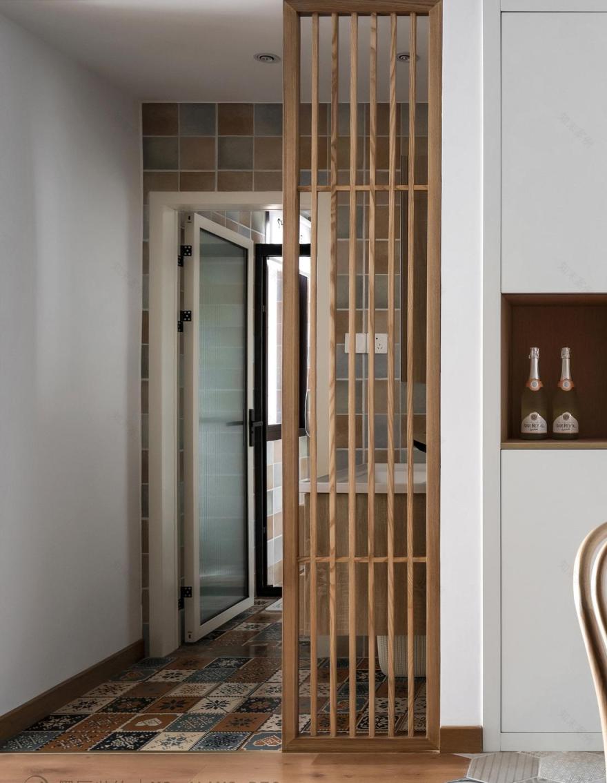 北欧风格清新婚房设计-36