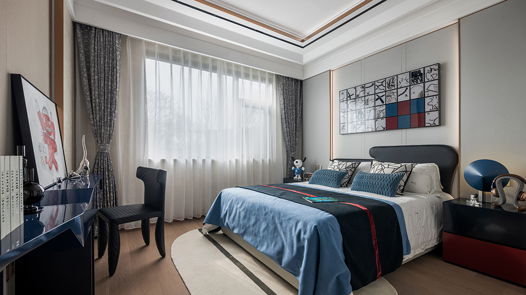 东华滨江新城下叠样板间丨中国湖南丨大伟室内设计(北京)有限公司,北京德方圆文化创意有限公司-39