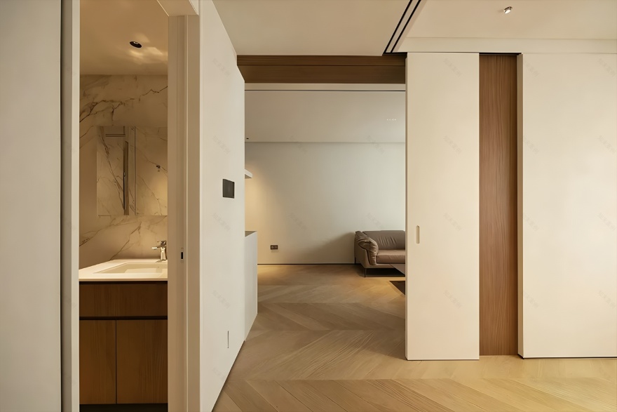 上海天元府一期光影穿行 · 质造栖居丨中国上海丨印界studio,上海上邸室内设计有限公司-9