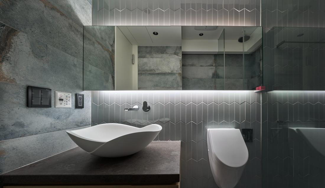 台北 Double Core 别墅,家庭核心与景观轴心-43